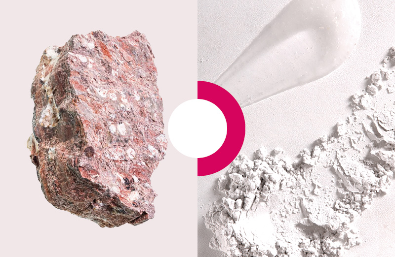 exfoliant rhyolite volcanique pierres lave silice