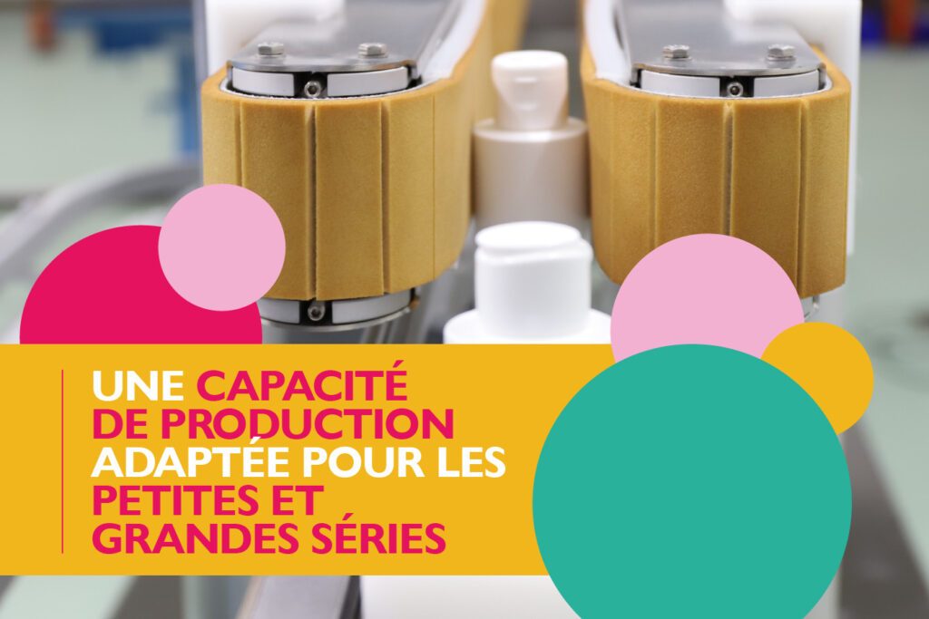 Equipements industriels adaptés aux cosmétiques en poudre